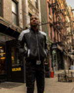 Men's DaRucci Lightweight Jacket Black and White
