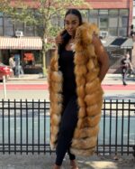 Women's DaRucci Red Fox Full Length Vest