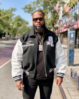 Men's Darucci Signature - Black Varsity Jacket