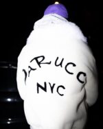 Men's DaRucci Signature White Fur Coat