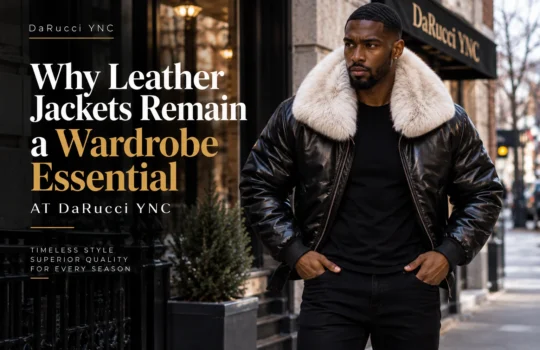 Why Leather Jackets Remain a Wardrobe Essential at DaRucci YNC - DaRucci Jackets